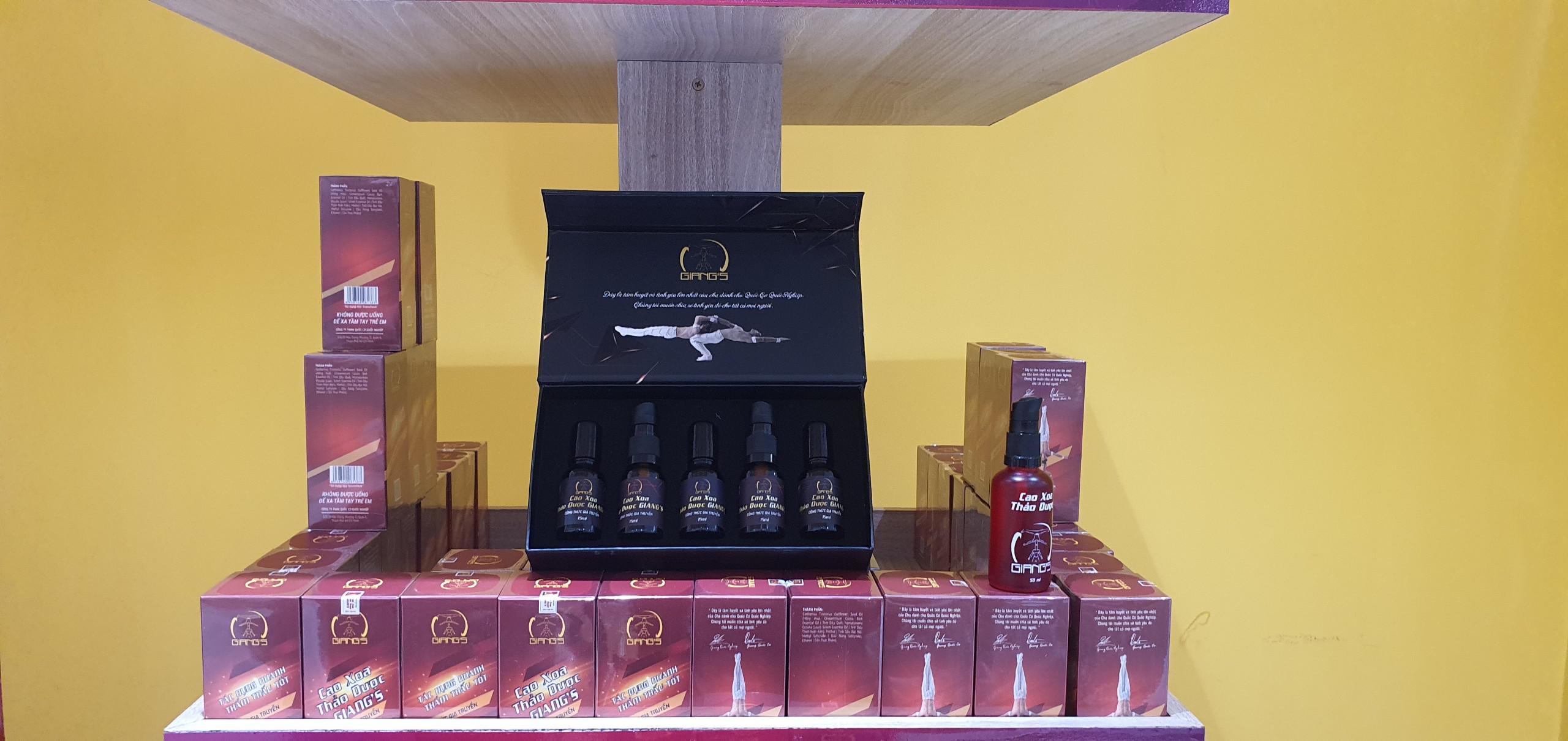CAO XOA THẢO DƯỢC GIANG’S ĐƯỢC CHỌN LÀ MỘT TRONG NHỮNG SẢN PHẨM TIÊU BIỂU CỦA TP.HỒ CHÍ MINH
