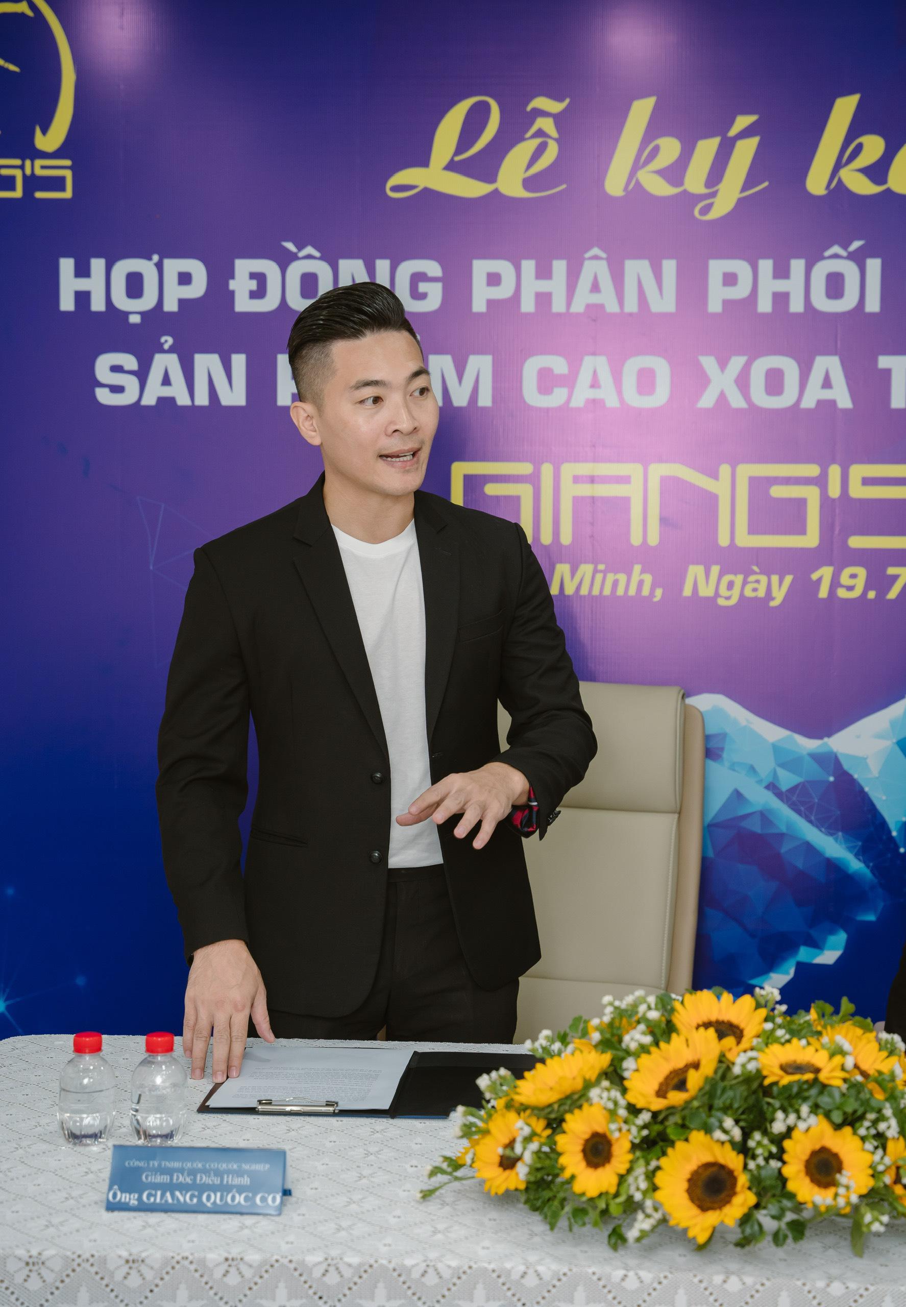 HSA VISTA CHÍNH THỨC TRỞ THÀNH NPP ĐỘC QUYỀN CAO XOA THẢO DƯỢC GIANG’S