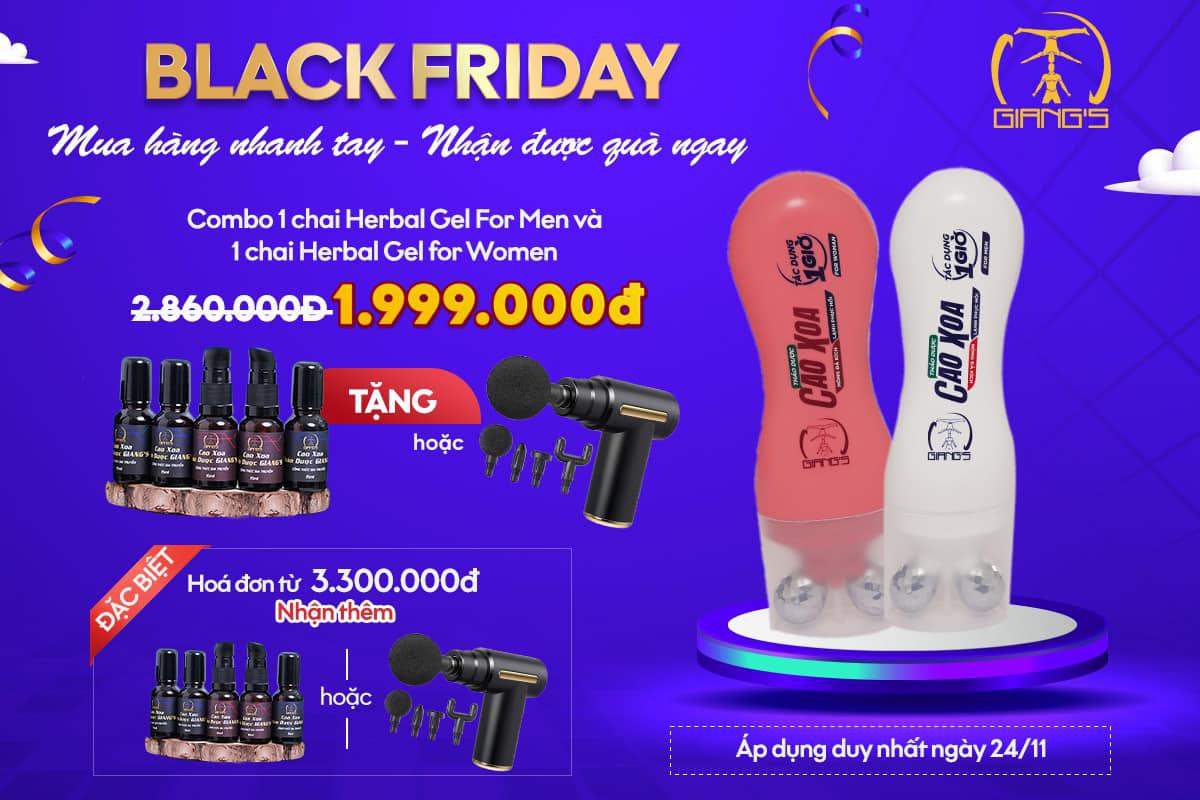 BLACK FRIDAY | DUY NHẤT TRONG NĂM