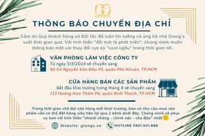 THÔNG BÁO CHUYỂN ĐỊA CHỈ