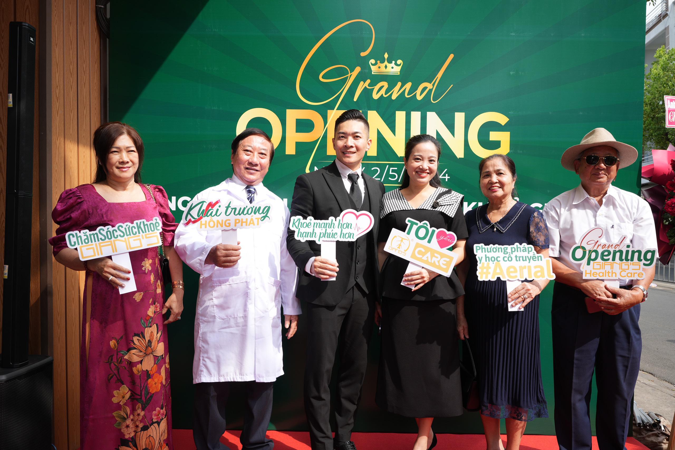 GIANG'S HEALTH CARE - KHAI TRƯƠNG BÙNG NỔ CÙNG DÀN SAO VIỆT