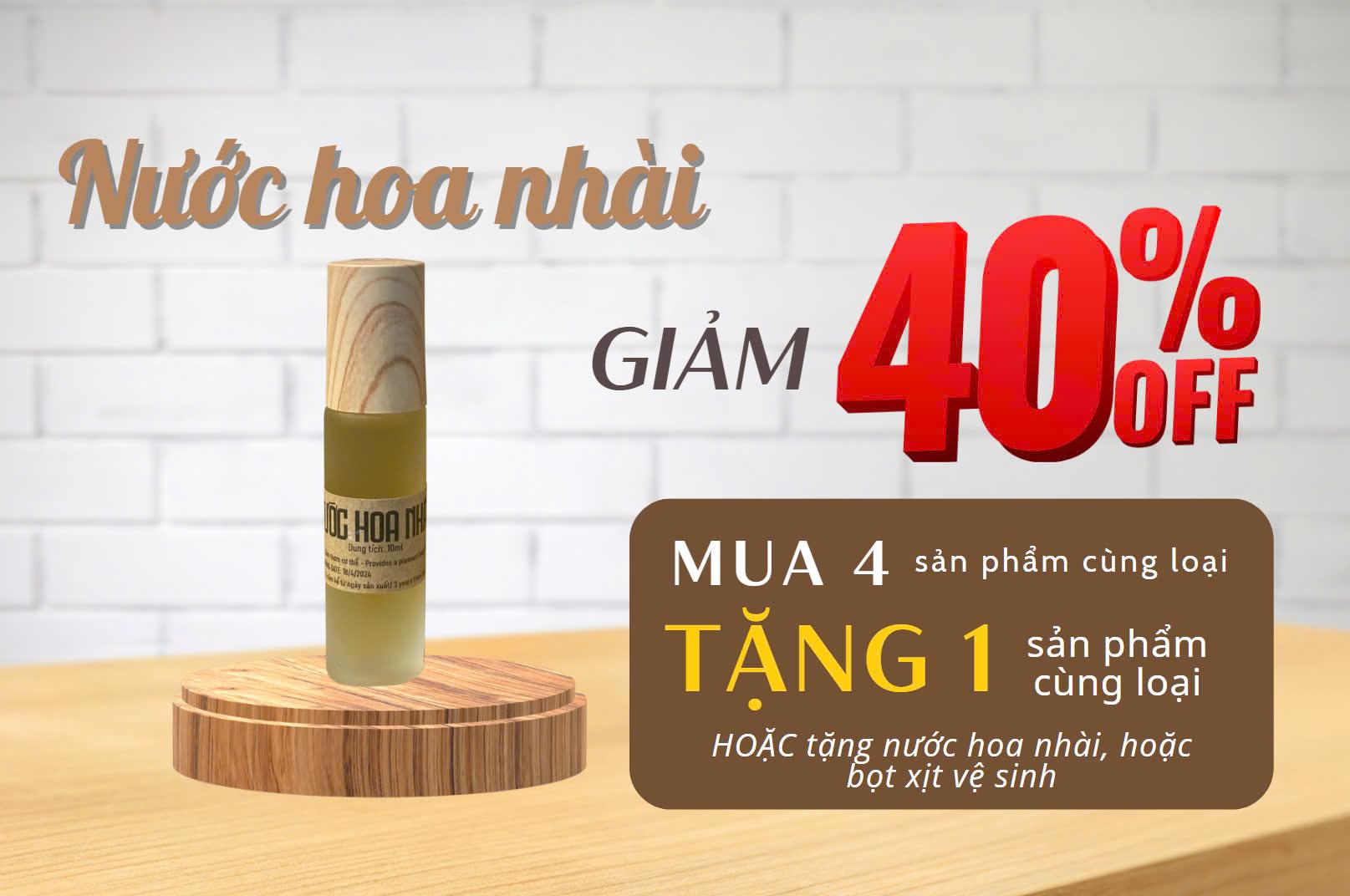 Nước hoa  nhài 10ml