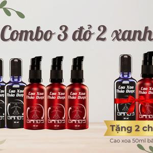 Combo  3 Hiệu quả nhanh - Hấp thụ tốt và 2 Cao xoa Cổ Vai-Gáy 