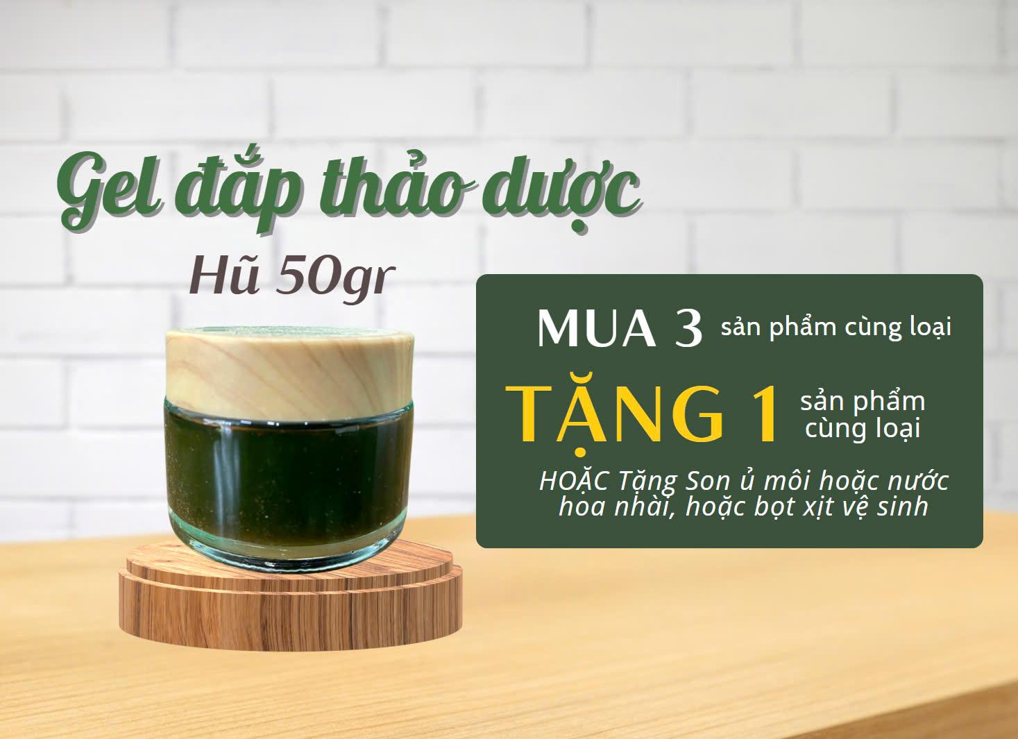 Gel đắp thảo dược (hũ 50gr)