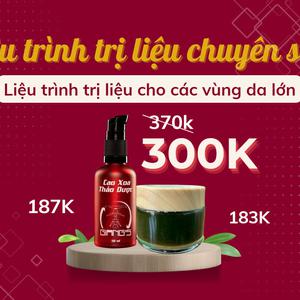 Combo Trị liệu chuyên sâu cho vùng da lớn