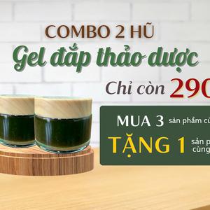 Combo 2 hũ Cao đắp thảo dược (hũ 50gr)