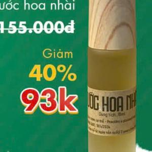 Nước hoa  nhài 10ml