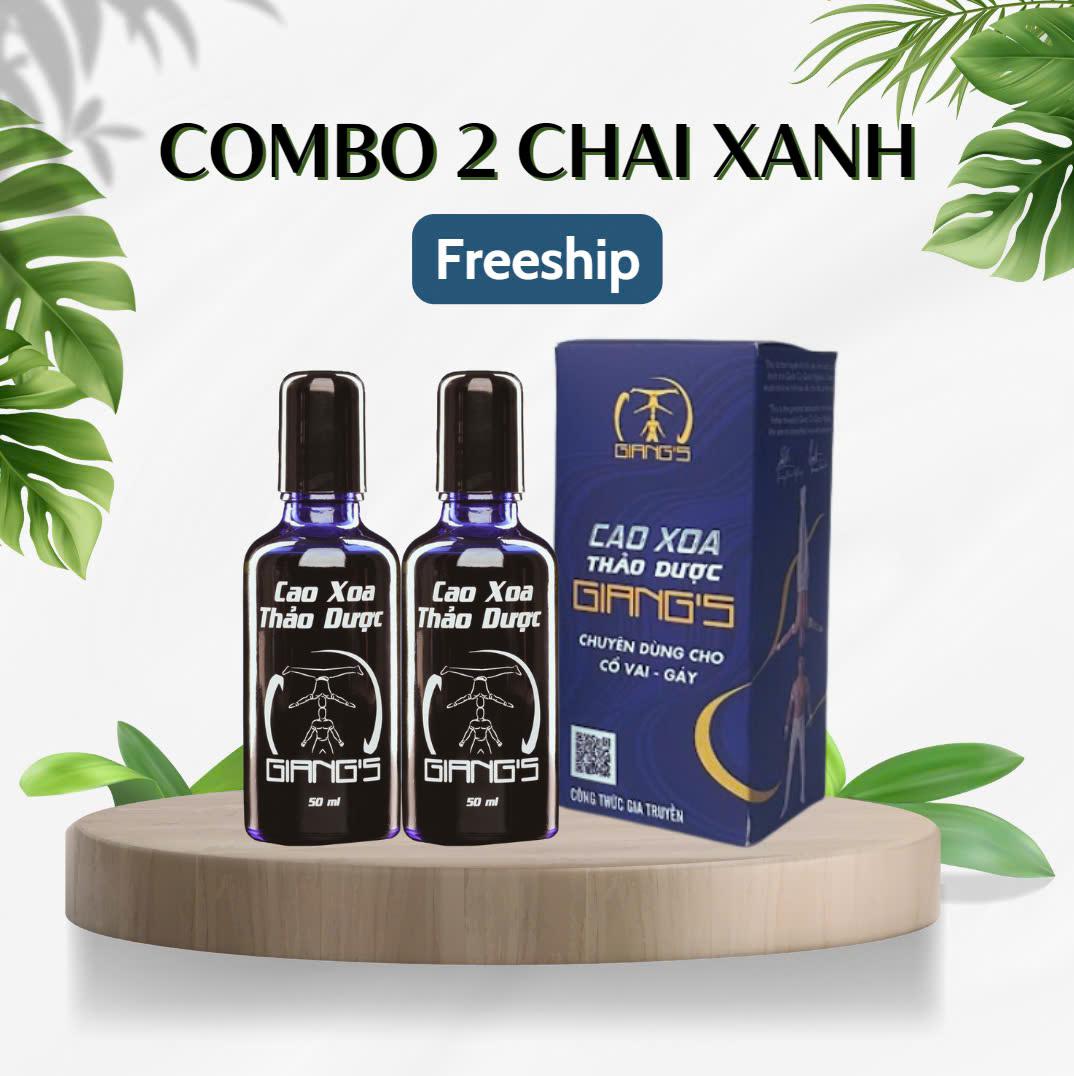 Combo 2 bottles of Giang's Herbal recipe Specifically Formulated for Neck and Shoulder 