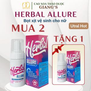 Combo bọt xịt vệ sinh:  2 chai Herbal allure (nữ) 