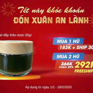 Combo 2 hũ Cao đắp thảo dược (hũ 50gr)