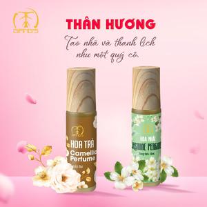 Nước hoa phối ngẫu Thân Hương (Hoa trà, Hoa nhài)