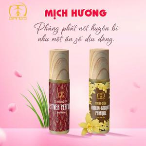 Nước hoa phối ngẫu Mịch Hương ( Vani dừa, cỏ hương bài)