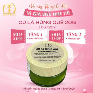 Combo 2 hũ Cù là húng quế 20gr 