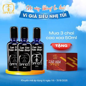 Combo 3 bottles of Giang's Herbal recipe Specifically Formulated for Neck and Shoulder