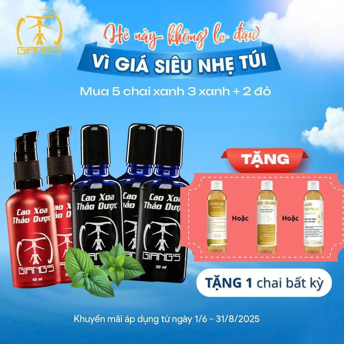 Combo 2 bottles of Giang's Herbal recipe Fast acting Super Absorbent - 3 bottles of Giang's Herbal recipe Specifically Formulated for Neck and Shoulder