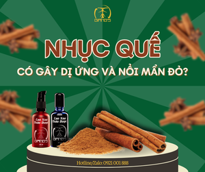 QUẾ CÓ GÂY DỊ ỨNG VÀ NỔI MẨN ĐỎ?