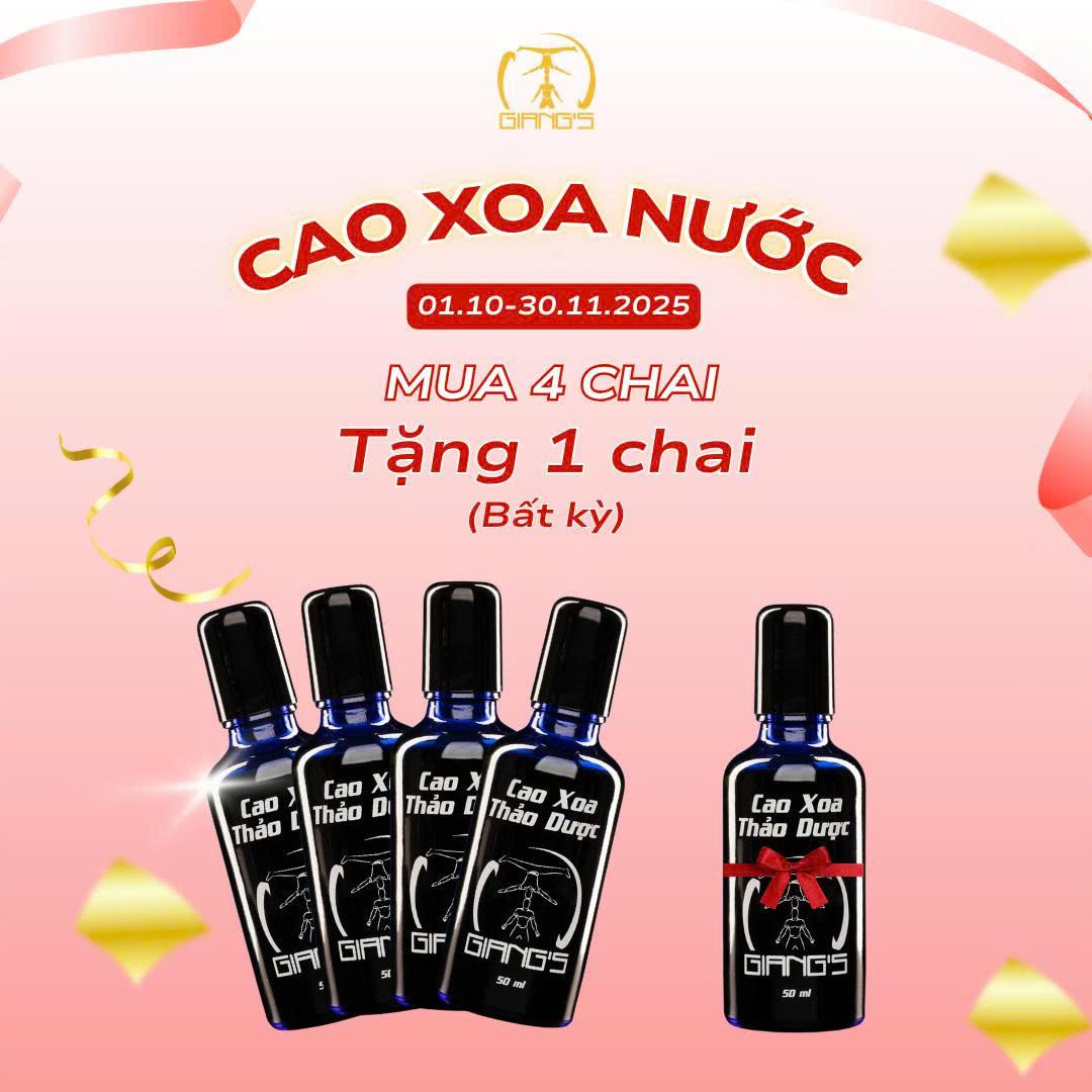 Combo 3 bottles of Giang's Herbal recipe Specifically Formulated for Neck and Shoulder
