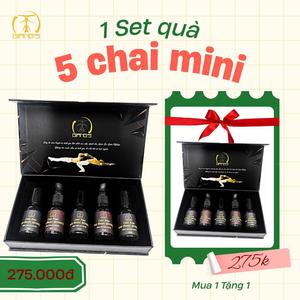 Set Quà tặng 5 Chai Cao xoa Giang's 15ml