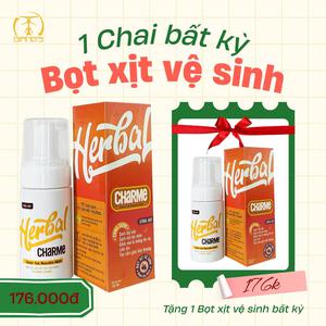 Herbal Charme (Ultra Hot) (Bọt xịt Vệ Sinh Nam; Nóng ấm)
