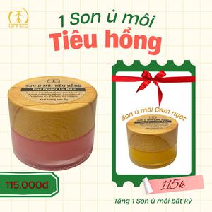 Son ủ môi tiêu hồng 