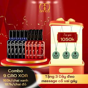 Combo 6 Cao xoa thảo dược Giang's chuyên dùng cho Cổ Vai-Gáy