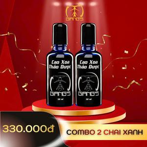 Combo 2 chai Cao xoa thảo dược Giang's chuyên dùng cho Cổ Vai-Gáy