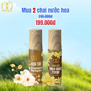 Nước hoa phối ngẫu Thiều Hương (Hoa Trà, Vani - Dừa)