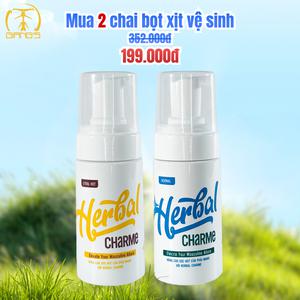Combo 2 chai bọt xịt vệ sinh bất kỳ 