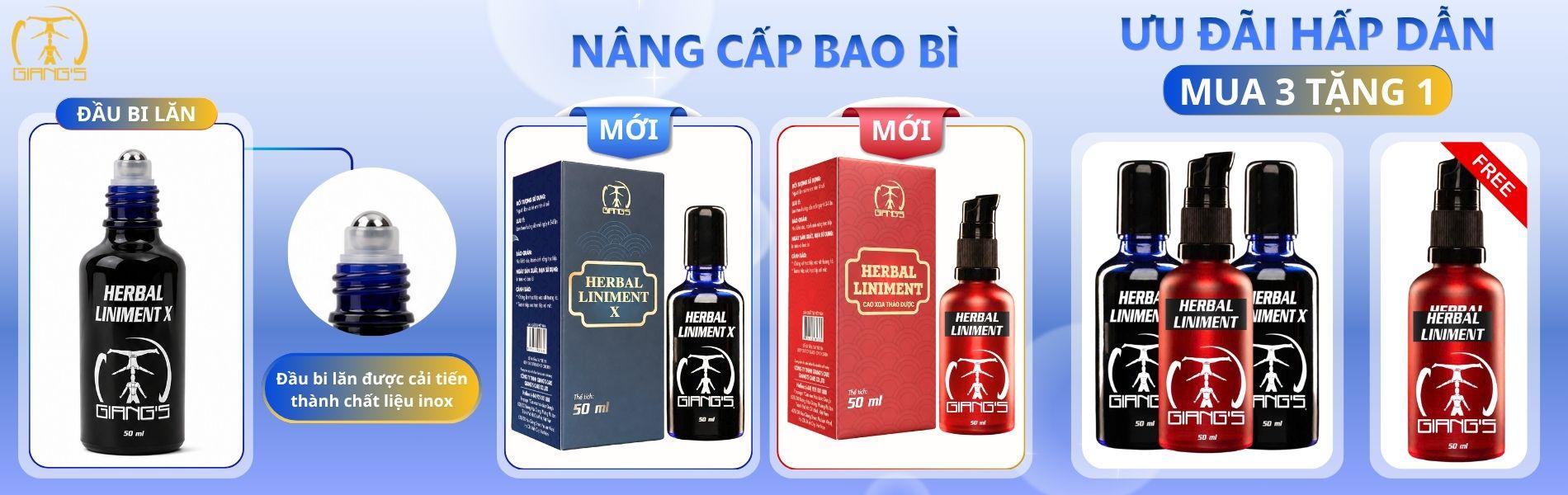 HERBAL LINIMENT & HERBAL LINIMENT X