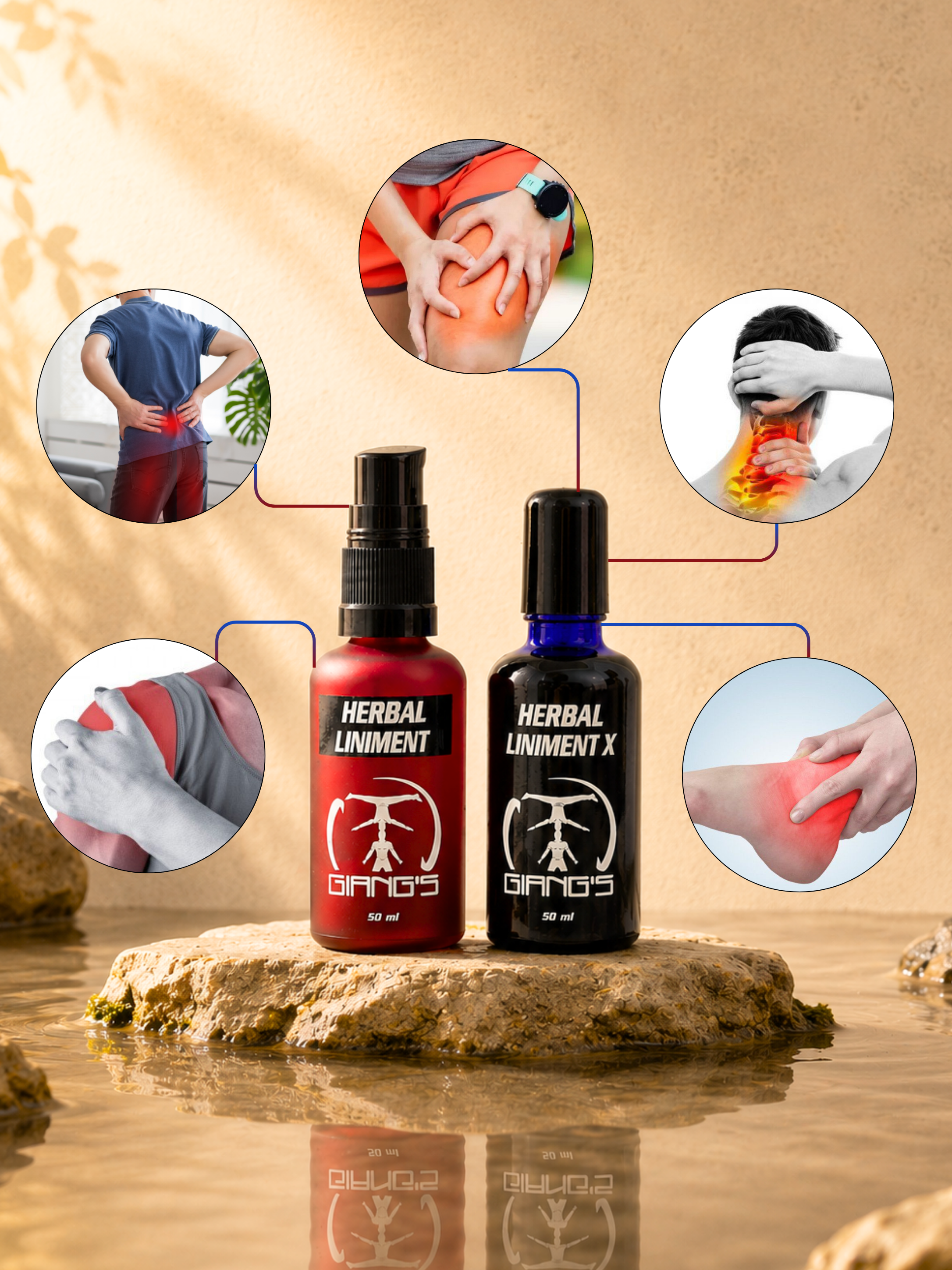 HƯỚNG DẪN SỬ DỤNG HERBAL LINIMENT - CAO XOA THẢO DƯỢC NHÀ GIANG'S