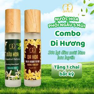 Nước hoa phối ngẫu Di Hương (Vani - Dừa, Hoa Bưởi)